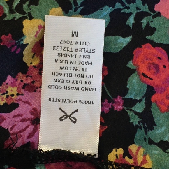 Everly Floral Open Duster Size M - Picture 2 of 5